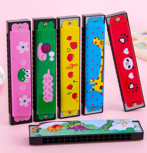 Instruments de musique éducatifs pour enfants Matériau en métal personnalisé Mini Harmonica chromatique Aides à l'apprentissage acoustique musical pour enfants - Product Image 2