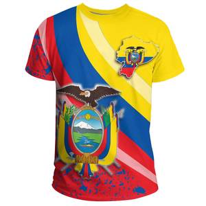 Camisetas <span class=keywords><strong>de</strong></span> Manga Corta con Diseño <span class=keywords><strong>de</strong></span> <span class=keywords><strong>Ecuador</strong></span> para Hombre y <span class=keywords><strong>Mujer</strong></span>, Camisetas Personalizadas con la Bandera Nacional <span class=keywords><strong>de</strong></span> <span class=keywords><strong>Ecuador</strong></span>, Tallas Grandes para Hombre, Venta al por Mayor <span class=keywords><strong>de</strong></span> Fábrica - Product Image 6