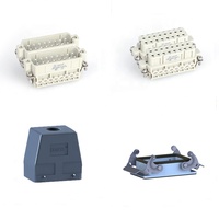 Connecteur rectangulaire robuste à 16 broches 09200162813 HA-032-F et 09200162615 HA-032-M