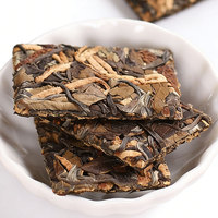 Thé Pu'Er fermenté chinois personnalisé OEM, mini-gâteau compressé, thé minceur avec Chenpi et écorce de mandarine, emballage boîte/sachet