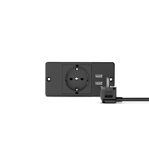 เต้ารับปลั๊กไฟแบบฝังขนาดเล็กสำหรับงานประชุมมีช่องพอร์ต USB-A สำหรับเฟอร์นิเจอร์บ้านสำนักงาน - Product Image 4