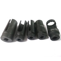 Jeu de douilles de démontage de capteurs automobiles 7 pièces, entraînement 3/8" et 1/2", en acier CR-V, kit d'outils industriels OEM résistant à la corrosion pour espaces difficiles d'accès