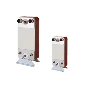 H100 Brazed Plate Heat Exchangers China High Efficiency Water Cool Chiller Refrigerated Air Dryer Brazed Plate Heat Exchangers