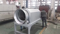 Machine à tamis à tambour à fils coniques avec cylindre à fentes en acier inoxydable pour l'élimination des solides en suspension dans les eaux usées des papeteries et des textiles