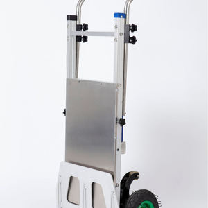 चीन एल्यूमीनियम लिथियम-आयन इलेक्ट्रिक क्लाइंबर सीढ़ी हाथ ट्रॉली कार्ट दो-पहिया क्लाइंबर सीढ़ी इलेक्ट्रिक हाइट लोड ट्रॉली कार्गो - Product Image 4