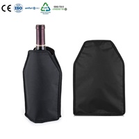 Sac isotherme personnalisé pour bouteille unique, résistant à l'eau, protège-bouteille thermique pour dégustation de vin