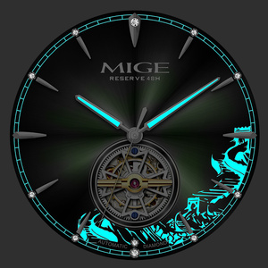OEM Custom Logo Business Mechanical <b>Skeleton</b> <b>Watch</b> for Men Stainless Steel Luxury Fashion Analog <b>Automatic</b> Wristwatch - Product Image 4
