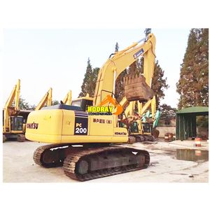 Excavadora de cadenas usada Komatsu PC200-7 de 20 toneladas con capacidad de cazo de 0.8-1.2m y potencia de 110kW en venta - Product Image 3