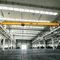 Gru a Ponte Monotrave ad Alta Precisione con Gru a Braccio: Soluzione di Sollevamento Integrata per Officine di Assemblaggio Attrezzature