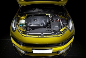 17-Mehr Leistung Real Dry Carbon Fiber Ansaug system für Lynk & Co 01 02 03 05 2.0T GTR Motor Carbon Fiber Lufteinlass rohr - Product Image 3