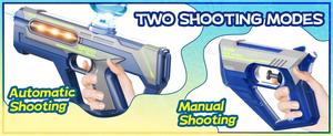 CPS 2 in 1 pistola ad acqua automatica pistola unbottone pistole per bambini giocattolo all'aperto pistola ad acqua elettrica gioco di tiro per adulti - Product Image 5