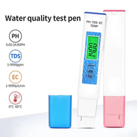 Stylo de contrôle de la qualité de l'eau 4 en 1 portable intelligent pH EC TDS moniteur de température pour l'équipement d'irrigation et de culture hydroponique