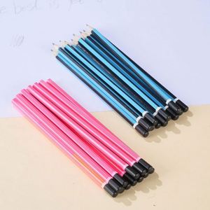Crayon à mine hexagonal en bois de 7 pouces Deeping End Design 2B noir pour étudiants et enfants, idéal pour le dessin et l'esquisse, avec gomme standard – Fournitures scolaires - Product Image 1