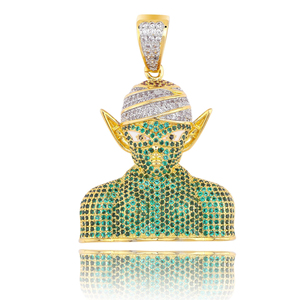 Colgante de Anime <span class=keywords><strong>Dragon</strong></span> <span class=keywords><strong>Ball</strong></span> Chapado en Oro de 18K - Collar de Dibujos Animados con Micro Pavé de Circonitas, Joyería Hip Hop Unisex para Streetwear, Venta al por Mayor - Product Image 5