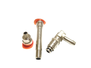 ข้อต่อสายยางวัดน้ำ RPL08ทองเหลืองแบบยืดหยุ่นสำหรับท่ออุปกรณ์แบบกดล็อกแบบมืออาชีพ - Product Image 6