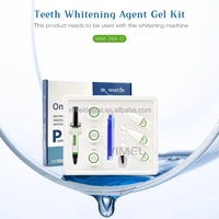Kit de blanchiment dentaire, gel blanchissant 35% HP, sans BPA, qualité alimentaire, saveur menthe, traitement de blanchiment professionnel
