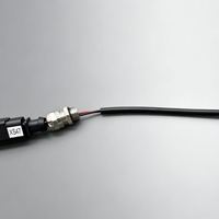 Kabel Harness Konektor Tahan Air 2Pin Otomatis Dengan Kabel Gland Logam & Steker Terminal Kecil 2P