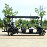 Carrito de Golf Personalizado para 8 Pasajeros, con Batería de Litio, Profesional, Todoterreno, Eléctrico, para Turismo y Campos de Golf