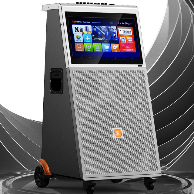 18.5 Inch Screen Bluetooth Party Speaker 15 Inch Subwoofer Karaoke DJ Sound System