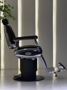 Chaise de Barbier Professionnelle à Réglage Flexible pour <span class=keywords><strong>Salon</strong></span> de <span class=keywords><strong>Coiffure</strong></span> et Barbershop - Product Image 5