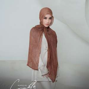 イスラム教徒のヒジャブファッションスカーフ マレーシア アラブのヒジャブ イスラムのヒジャブ ヒジャブ アラビアのスカーフ アラビア文字 レーヨンヒジャブ - Product Image 2