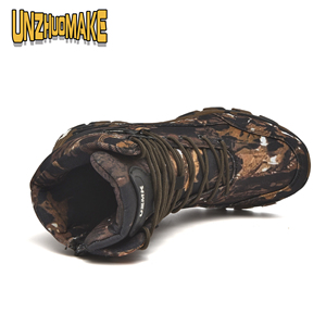 <span class=keywords><strong>Bottes</strong></span> Hautes Imperméables <span class=keywords><strong>Chaudes</strong></span> de Randonnée, Camouflage Léger, Combat Tactique pour Camping, Pêche, <span class=keywords><strong>Chasse</strong></span> en Extérieur - Product Image 4