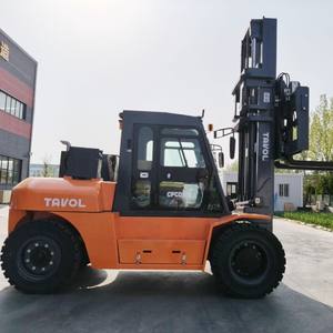 מלגזה 7 טון 10 טון דיזל מלגזה 6000 ק "ג 7000 ק" ג 8000 ק "ג עם מנוע יפן מלגזה - Product Image 3