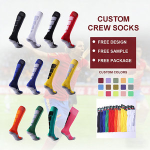 Calcetines largos de fútbol <span class=keywords><strong>Medias</strong></span> altas Calcetines crecidos Rodilla Cobre Fútbol Deportes Antideslizante Compresión Fútbol Deporte OEM ODM Personalizado Hombres - Product Image 1