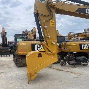 Excavadora usada japonesa en venta, excavadora 320D2L de alta calidad, excavadora de cadenas de bajo consumo. - Product Image 4