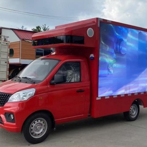 Mini Van Personalizzato con Motore a Benzina, Messaggio Pubblicitario Scorrevole, 75KW 110KW, Pubblicità 3D sul Tetto dell'Auto per Foton - Product Image 3