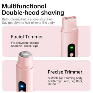 Épilateur électrique sans fil XBH pour femme – Rasoir électrique sans fil pour le <span class=keywords><strong>visage</strong></span>, le corps, les aisselles, les jambes, les bras et les lèvres - Product Image 2