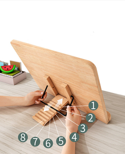 Support de lecture en bois Offre Spéciale Clips de support de lecture d'affichage-bureau de lecture de <span class=keywords><strong>livre</strong></span> de <span class=keywords><strong>cuisine</strong></span> - Product Image 4