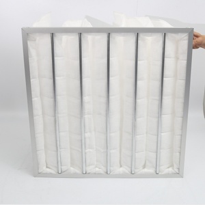 Trung quốc sợi thủy tinh HVAC AHU Bộ lọc không khí hiệu quả trung bình G4 F5 F6 F7 <span class=keywords><strong>F8</strong></span> F9 túi lọc túi cho hệ thống thông gió - Product Image 4