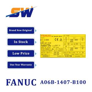 A06B-1407-B100 Fanuc Cnc Ac Spindel Motor Merk Origineel In Voorraad Lage Prijs - Product Image 3