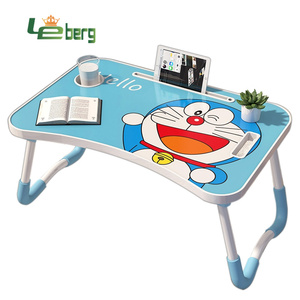 Mesa de madera para ordenador portátil de oficina en casa MDF plegable pequeña mesa de escritorio para ordenador portátil en la cama - Product Image 6