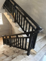 Panneau de clôture extérieur en aluminium pour garde-corps de balcon, balustrade et escalier de villa