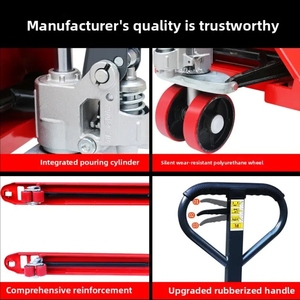 Gemakkelijk Te Gebruiken <span class=keywords><strong>3</strong></span> <span class=keywords><strong>Ton</strong></span> <span class=keywords><strong>Pallet</strong></span> Jack Heftruck Ruw Terrein <span class=keywords><strong>Hand</strong></span> <span class=keywords><strong>Pallet</strong></span> Truck Handleiding - Product Image 6