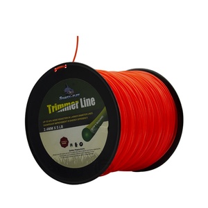 Chất lượng cao 2mm 2.4mm 2.65mm 3mm 3.3mm 3.5mm 1lb vườn bàn chải cắt cắt Nylon cỏ cỏ dại tông đơ dòng 4mm strimmer dòng - Product Image 1