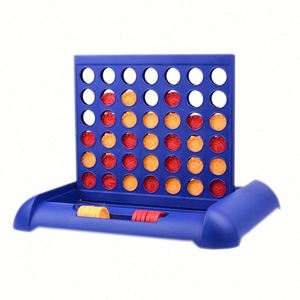 Jeu de société classique en plastique pour enfants : Connecter 4, entraînement cérébral - Product Image 1