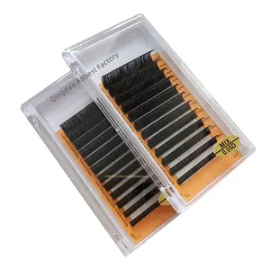 2024 hot 0.05 0.07 volume fan eyelashes wholesale matte mink individual cashmere eyelash extension