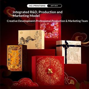 Caja de Regalo Rígida de Alta Gama para Joyería, con Papel Especial y Acabado en Bronce, para Empaque de Maquillaje y Cuidado de la Piel - Product Image 2