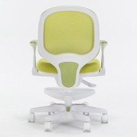 Chaise d'étude ergonomique moderne pour enfants MIDPEAK en bois massif et plastique, avec profondeur de siège réglable, dossier et repose-pieds ajustables, pour la maison