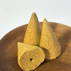 Granuli di Legno di Sandalo Naturale (Formato Grande) |   Incenso a Cono Premium Ecologico con Semi di Anice Stellato |   Marchio FUYUN per la Casa - Product Image 4