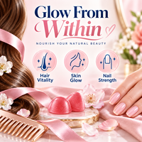 Gummies Beauté à la Biotine avec Peptides de Collagène, Silice de Bambou, Vitamines C, E, Zinc, Inositol et Extrait de Racine de Fo-Ti – Vente en Gros