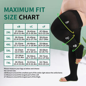 Chaussettes <span class=keywords><strong>de</strong></span> compression médicale unisexes <span class=keywords><strong>Mediven</strong></span>, taille XXXL, pour varices, Ted Nurses, 20-30 mmHg - Product Image 2