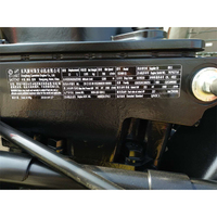 Conjunto de Motor Diésel Original de 6 Cilindros ISZ 13L para Camión, ISZ480 51