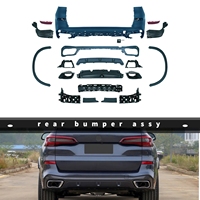 Kit de carrosserie de conversion pour BMW X5 G05 19-22 pre lci mise à niveau m sport Kit de carrosserie pare-chocs avant arrière jupe latérale g05 m sport Kit de carrosserie