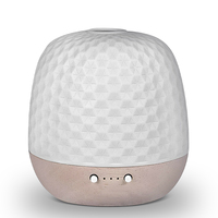 Diffuseur d'huiles essentielles d'aromathérapie, machine à air ultrasonique en bois massif avec revêtement en céramique de haute qualité