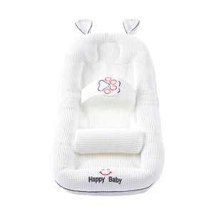 Coussin inclinable pour bébé, fabriqué en usine, pour nouveau-nés, prévention des reflux lactés, réduit le réflexe <span class=keywords><strong>de</strong></span> recul, favorise un sommeil serein, en fibre <span class=keywords><strong>de</strong></span> polyester, style mignon - Product Image 3