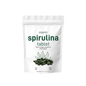Tabletas de espirulina para algas orgánicas masticables a granel <span class=keywords><strong>500mg</strong></span> 1000mg Espirulina y Chlorella certificadas de alta calidad - Product Image 1